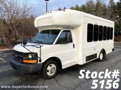 2012 Chevrolet Express 3500 Non-CDL Multifunction Shuttle Bus