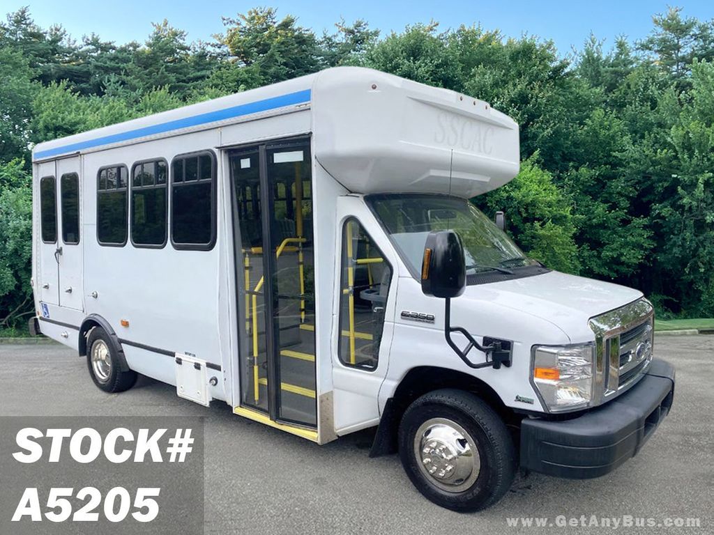 2016 Ford E350 Non-CDL Wheelchair Shuttle Bus For Sale