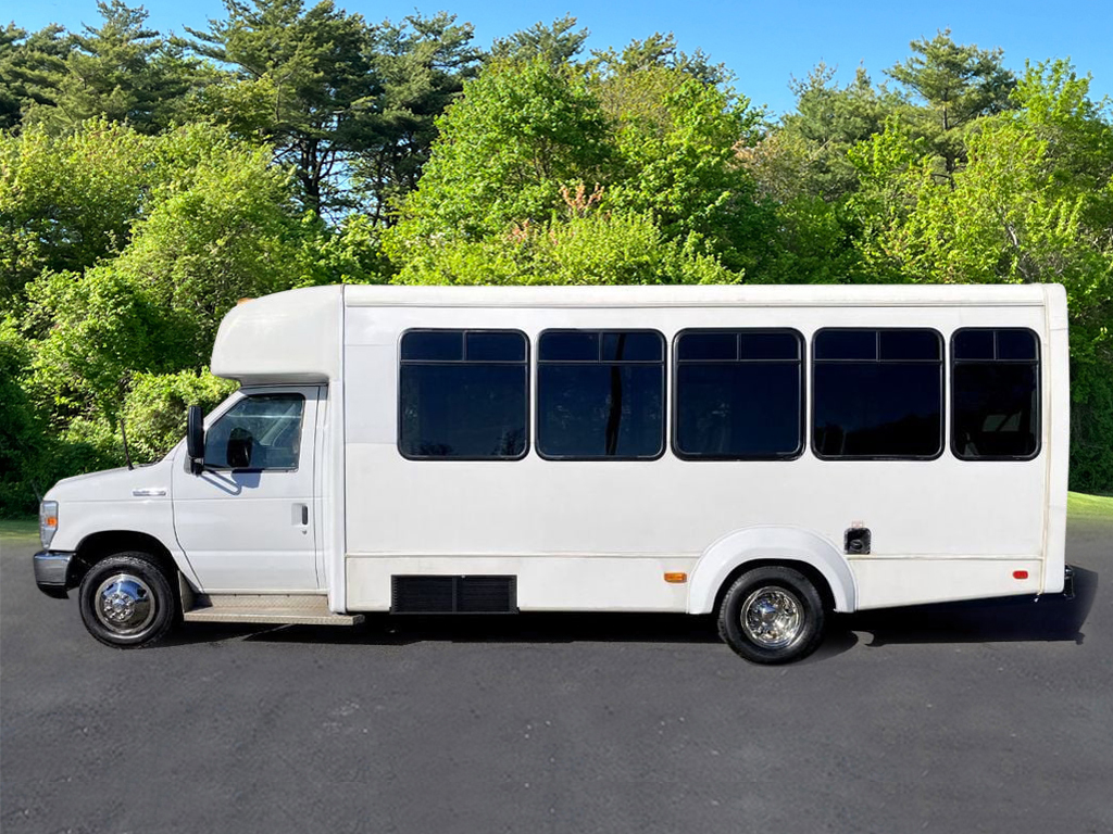 shuttle buses and vans